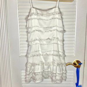 white princess polly mini dress